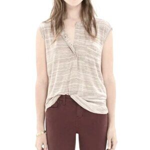 Madewell Heathered Stripe Pocket Tank XS
